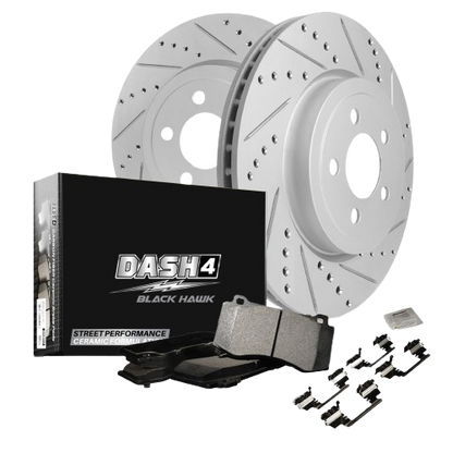 Dash4 F16 Street Performance Brake Pads Rotors Kit - Front Set - 511.52367