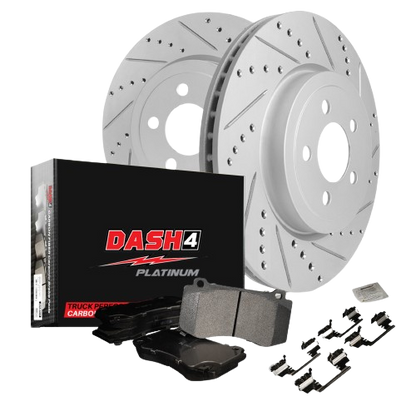 Dash4 F35 Truck Performance Brake Pads Rotors Kit - Front Set - 532.52128