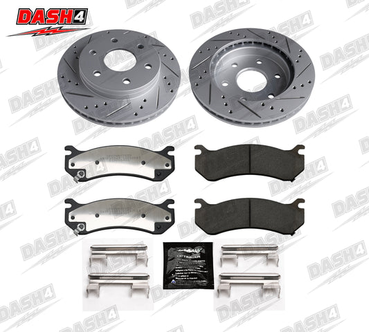 Dash4 F35 Truck Performance Brake Pads Rotors Kit - Rear Set - 531.61070