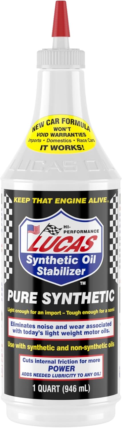 Lucas Oil 10130 Pure Synthetic Oil Stabilizer - 1 Quart