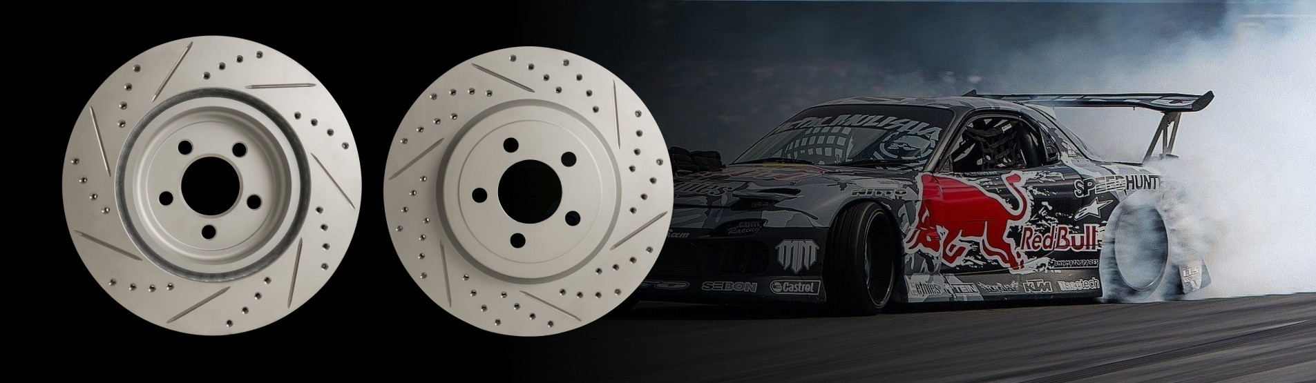 Drilled Slotted Rotors